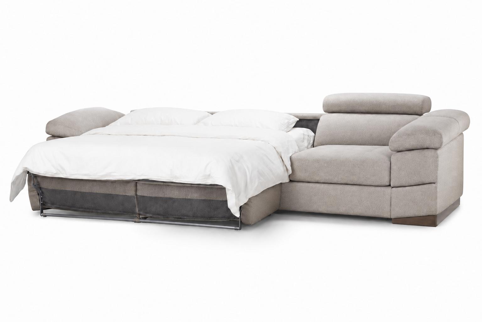 Canapea extensibilă Montana 318 cm desfăcută ca pat